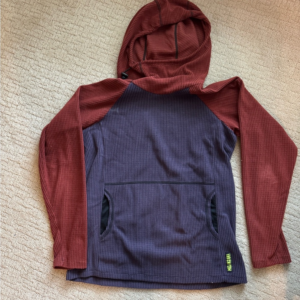 Melanzana Women's brick and purple microgrid v2 women’s